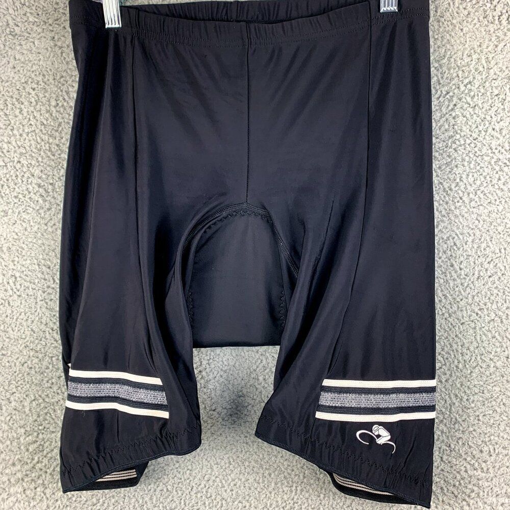 Bellwether Cycling Shorts Mens Extra Large Black Padded‎ Bicycle Bike Biking